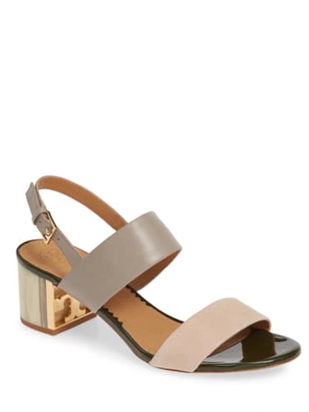 TORY BURCH Gigi T Logo Sandal Size 8